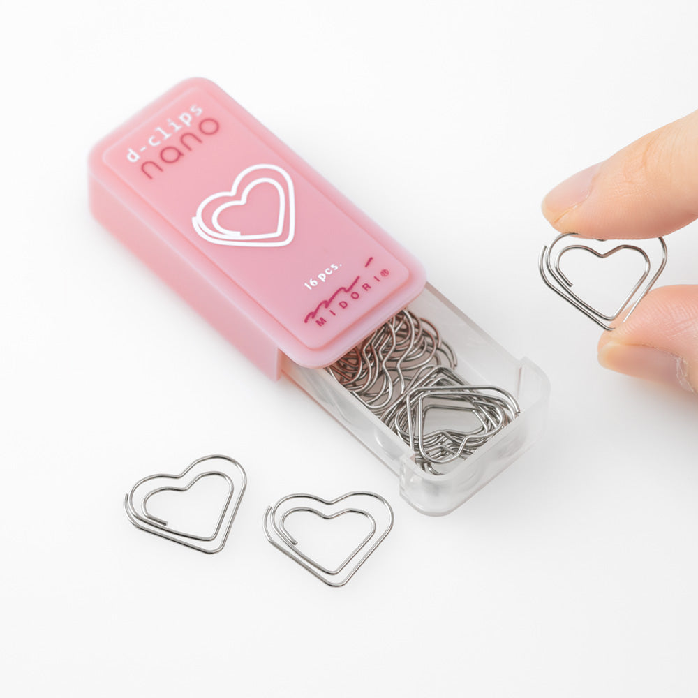 Midori D-Clips Nano Japanese Paper Clips By Penny Black