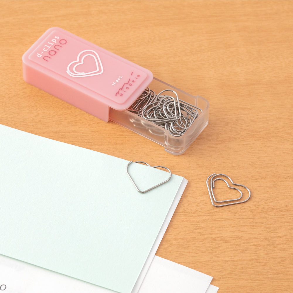 Midori D-Clips Nano Japanese Paper Clips By Penny Black