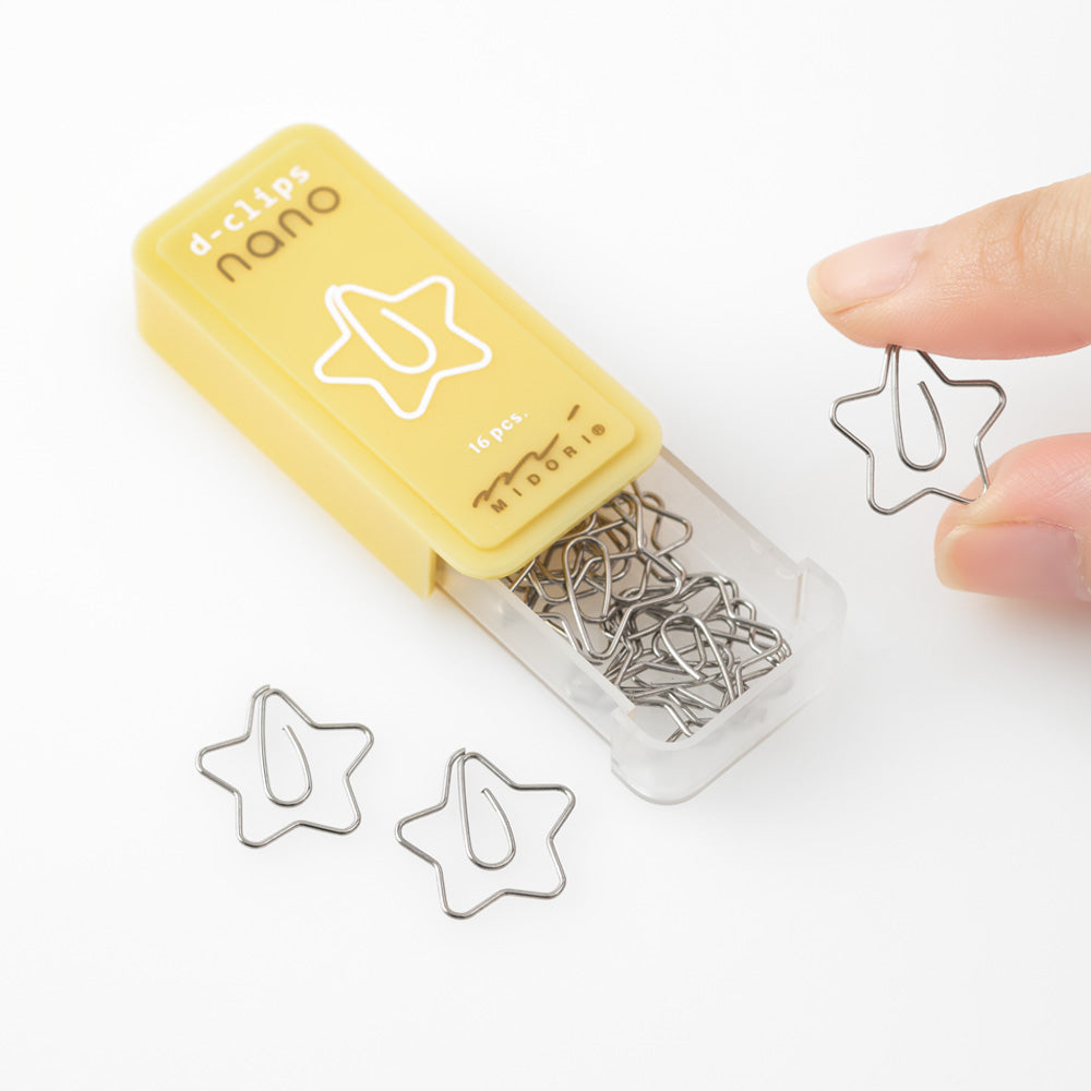 Midori D-Clips Nano Japanese Paper Clips By Penny Black
