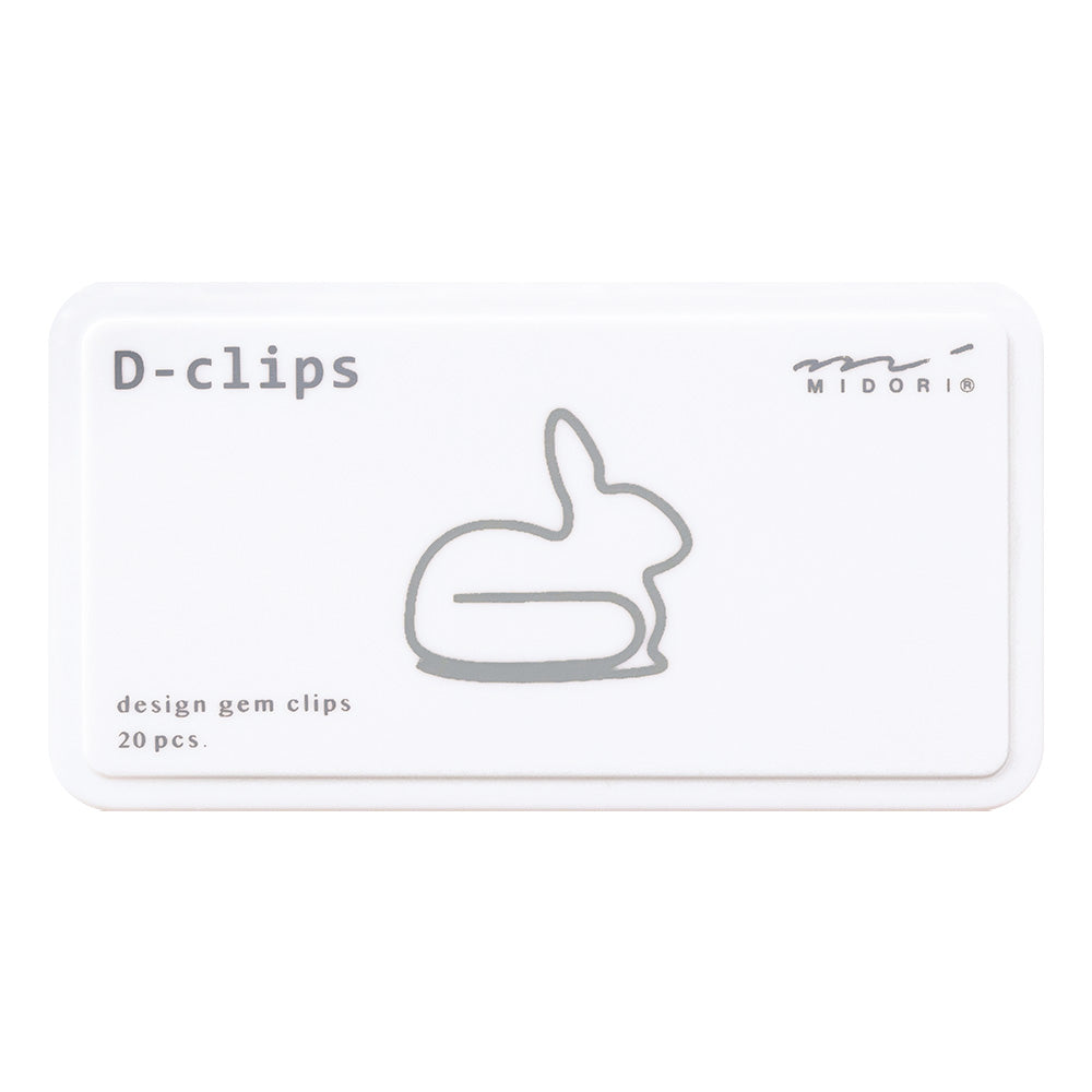 Midori D-Clips Animal Paper Clips By Penny Black