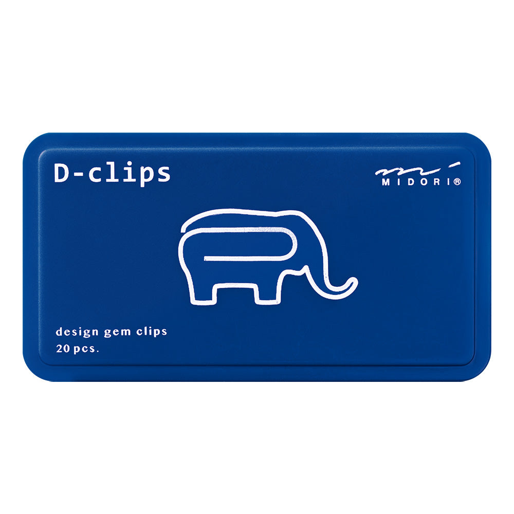 Midori D-Clips Animal Paper Clips By Penny Black