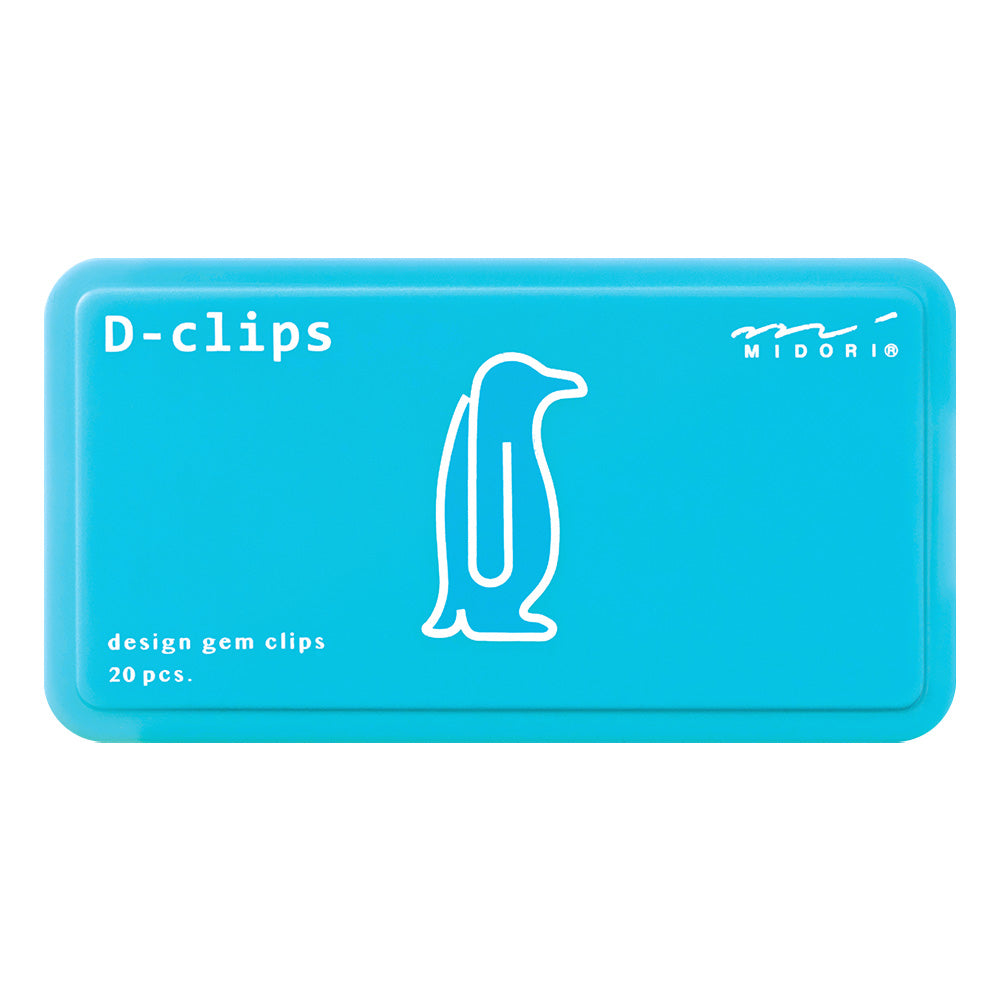 Midori D-Clips Animal Paper Clips By Penny Black