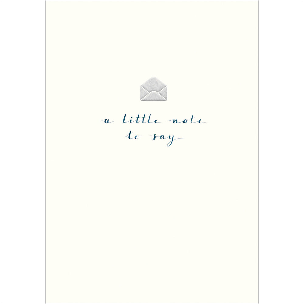 A Little Note To Say Thank You Card at Penny Black