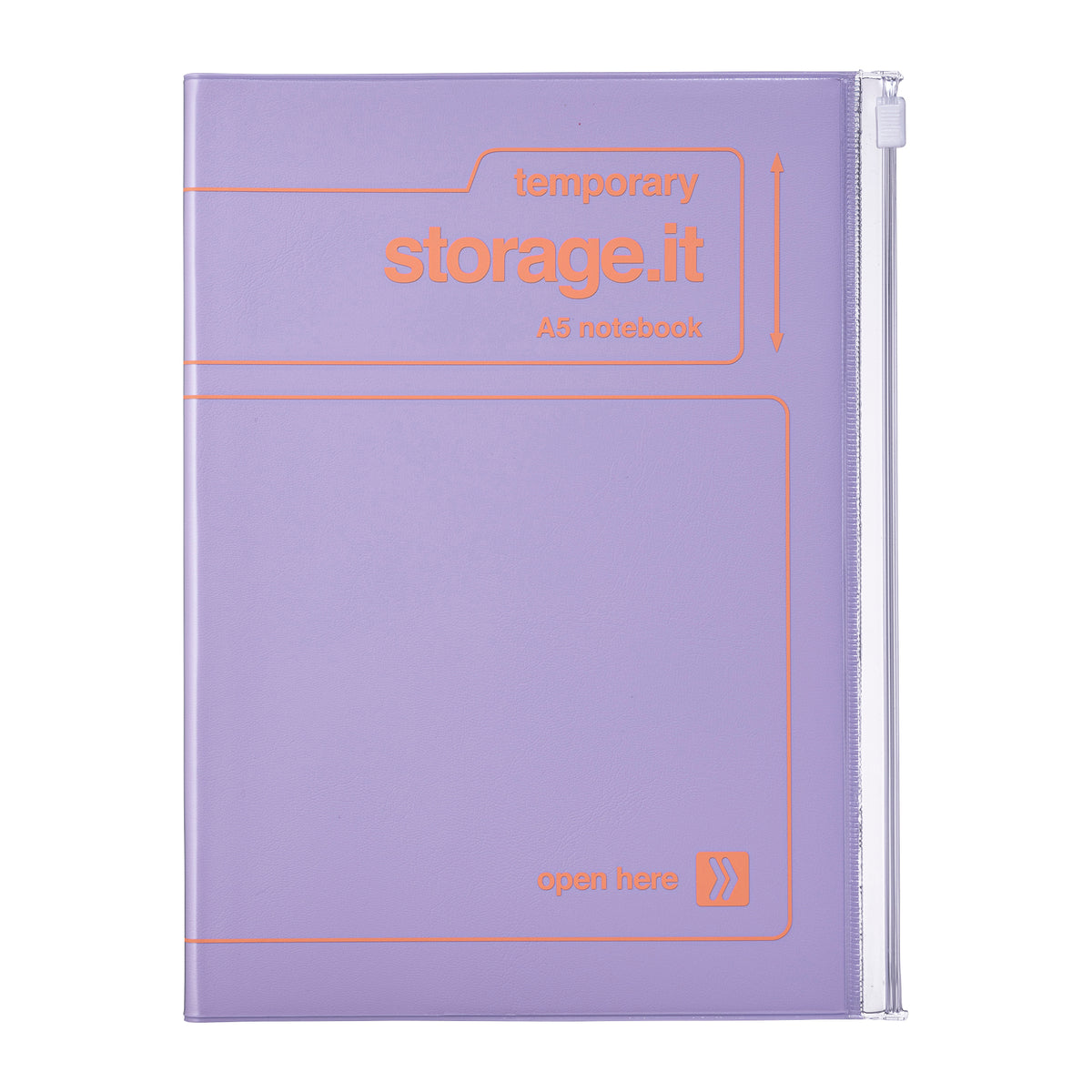 Storage.it Purple A5 Notebook By Penny Black