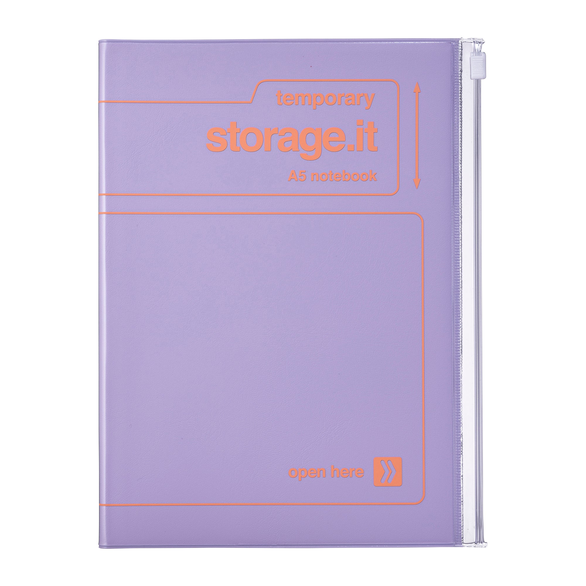 Storage.it Purple A5 Notebook By Penny Black
