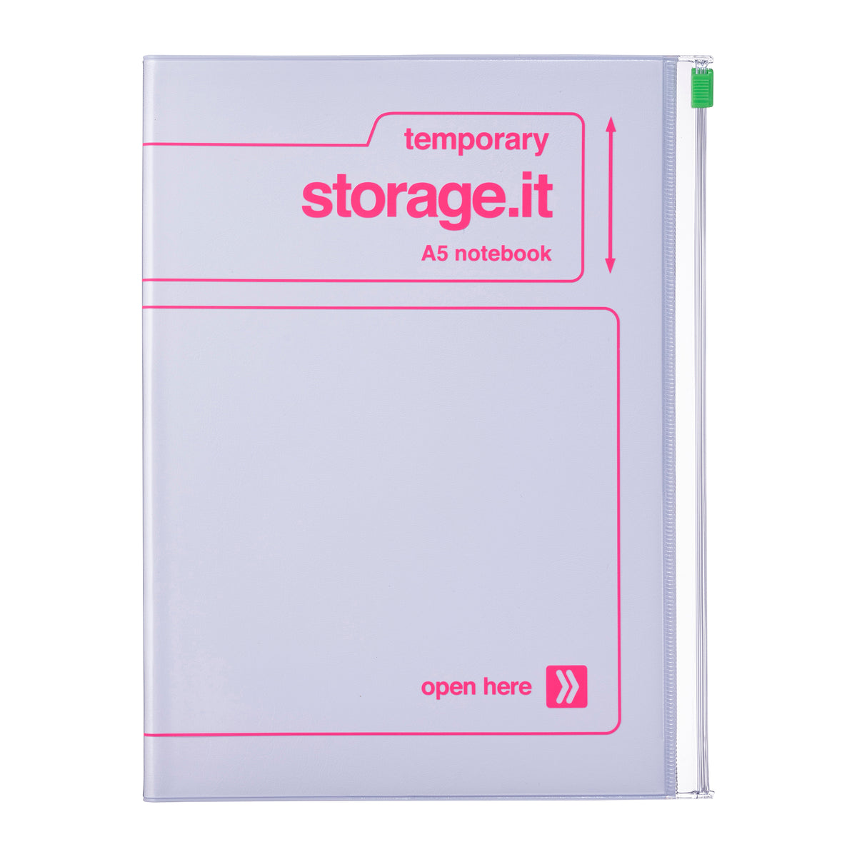 Storage.it White A5 Notebook By Penny Black