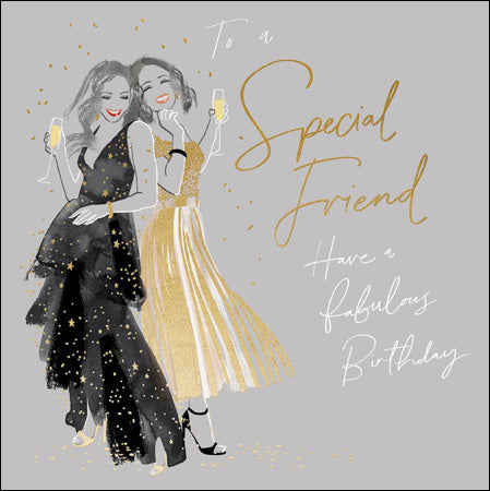 Fabulous Bubbles Special Friend Birthday Card from Penny Black