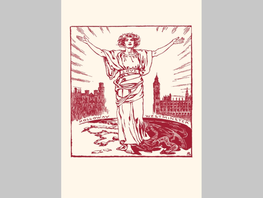 Holloway Angel Protests & Suffragettes Card