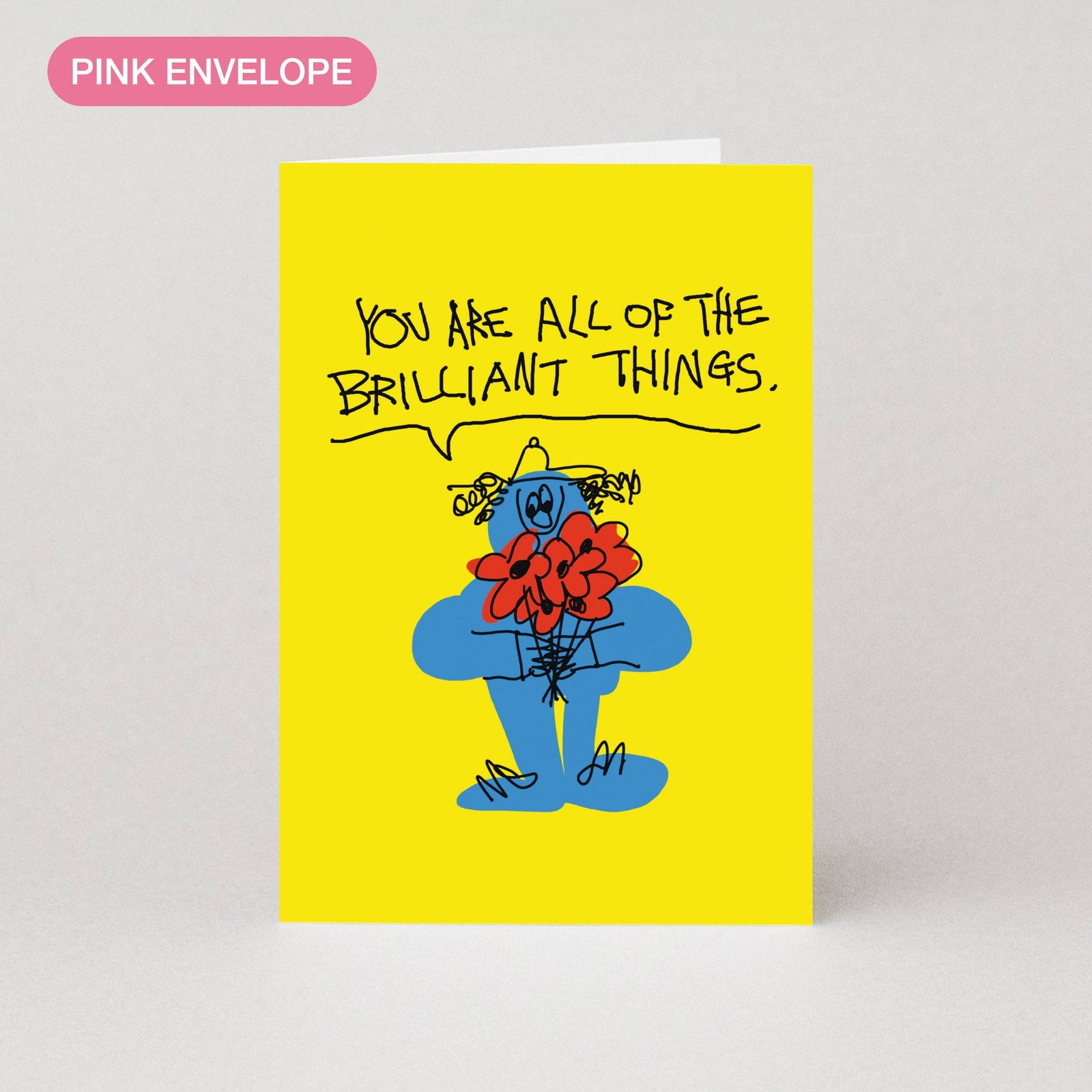 All the Brilliant Things Loving Card by penny black