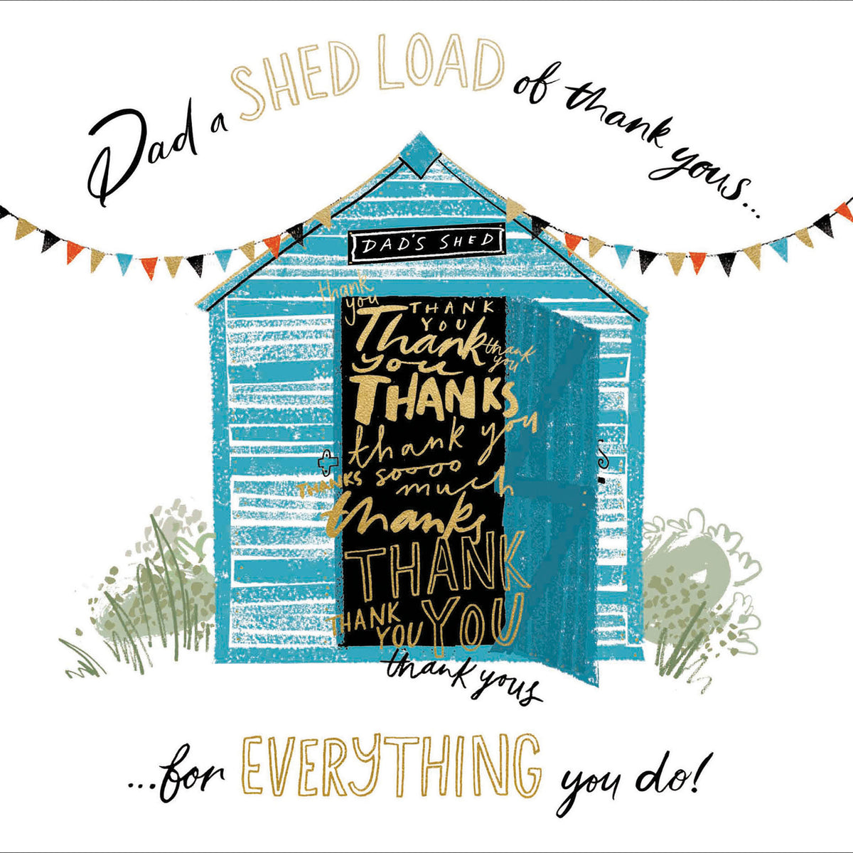 Shed Load of Thank Yous Father&#39;s Day Card by penny black