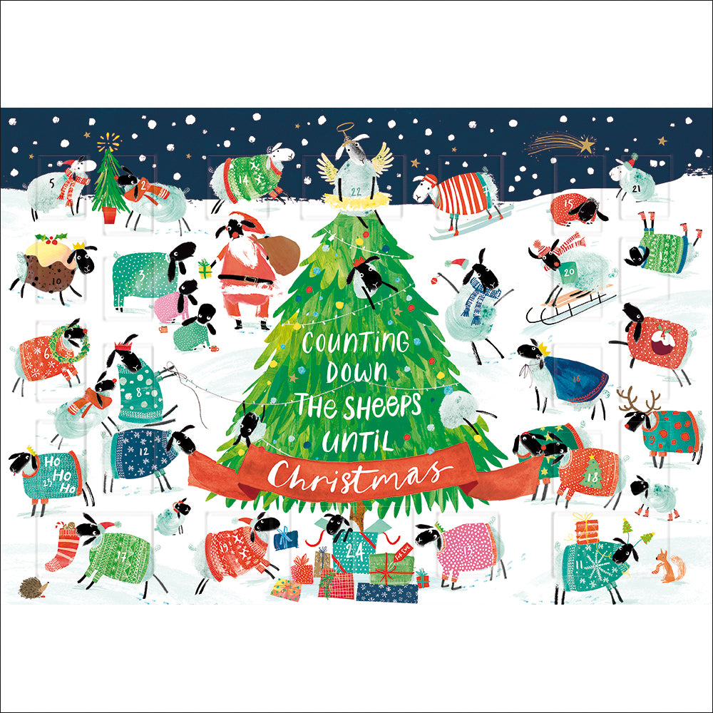 Counting Down the Sheeps Advent Calendar from Penny Black