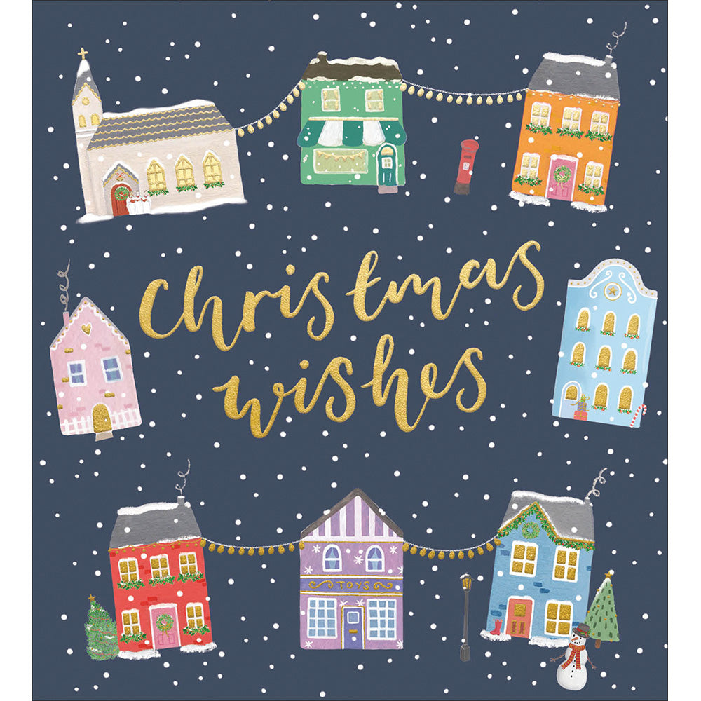 Yuletime Village Charity Christmas Cards 5 Pk from Penny Black