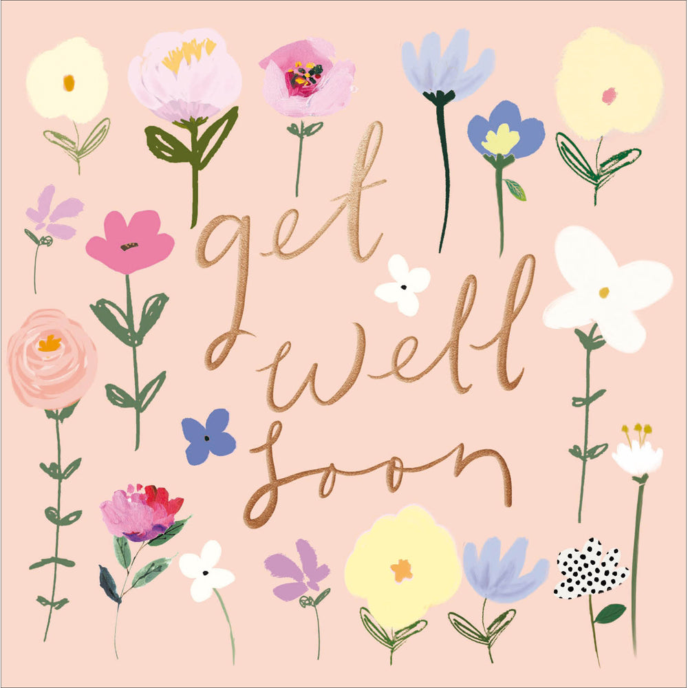 Sunny Florals Get Well Soon Card from Penny Black