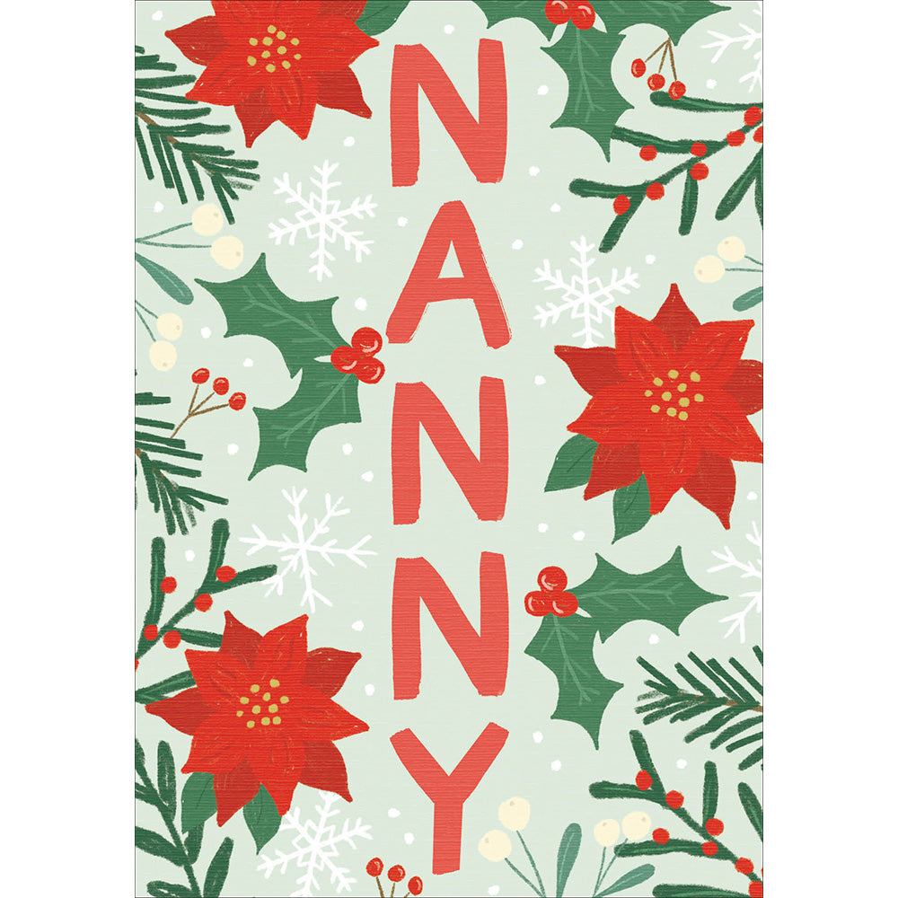 Nanny Festive Fun Christmas Card by Penny Black