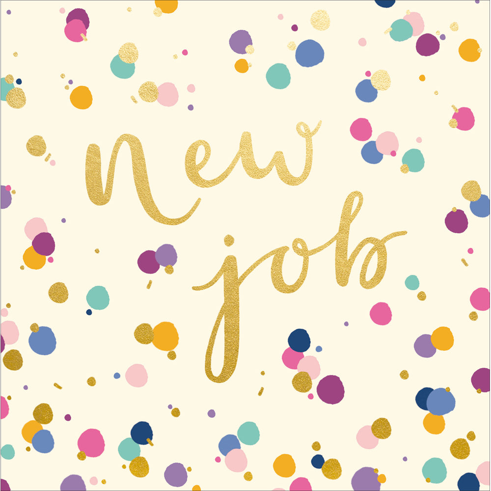 Bright Spot New Job Card at Penny Black