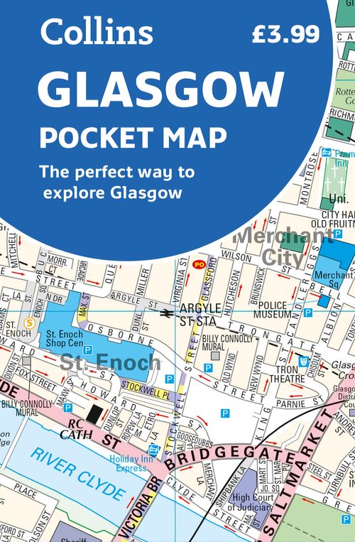 Glasgow Pocket Map by penny black