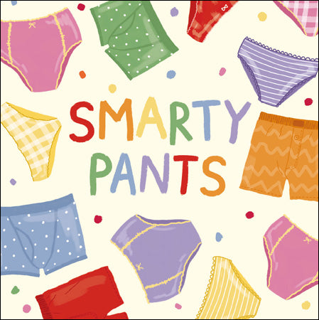 Smarty Pants Funny Congratulations Card by penny black