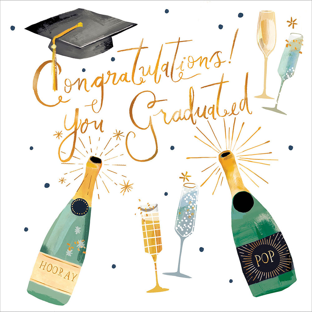 Congratulations You Graduated Card by penny black