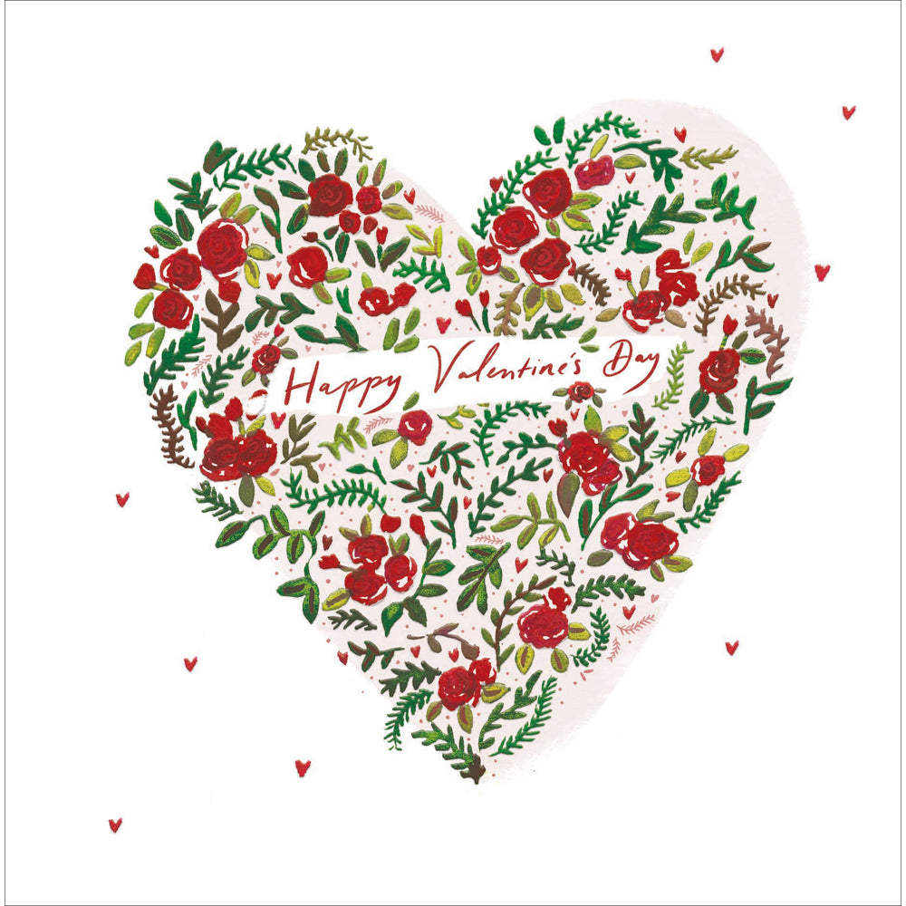Rose Vine Heart Valentine Card by penny black