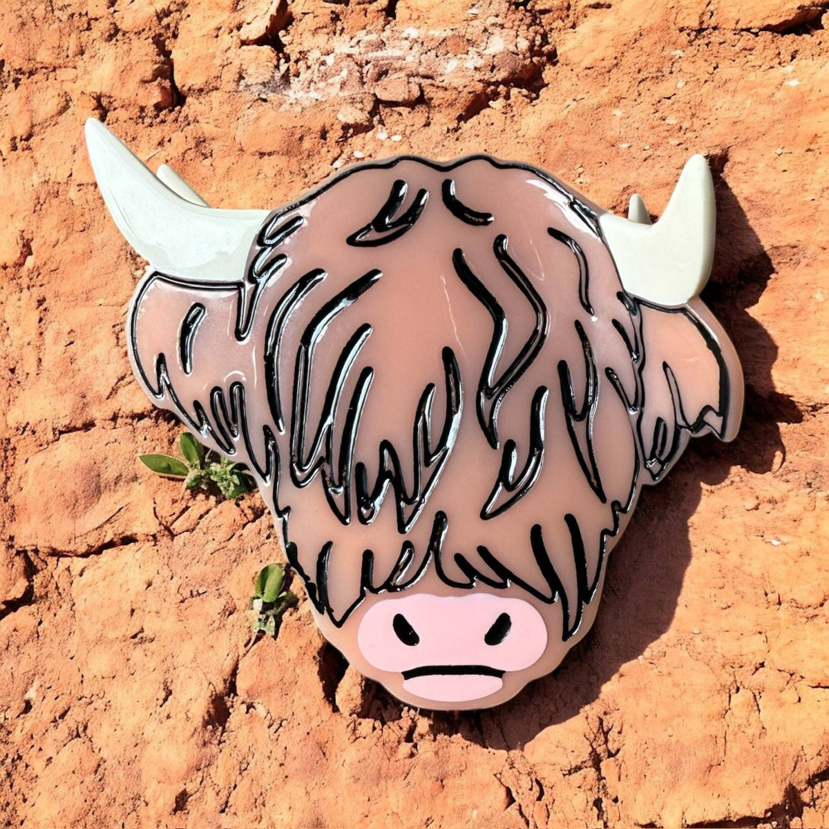 Highland Cow Hair Claw by penny black