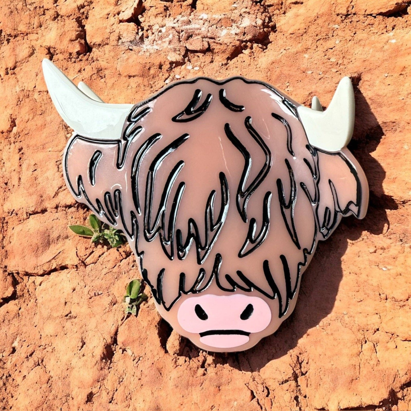 Highland Cow Hair Claw by penny black