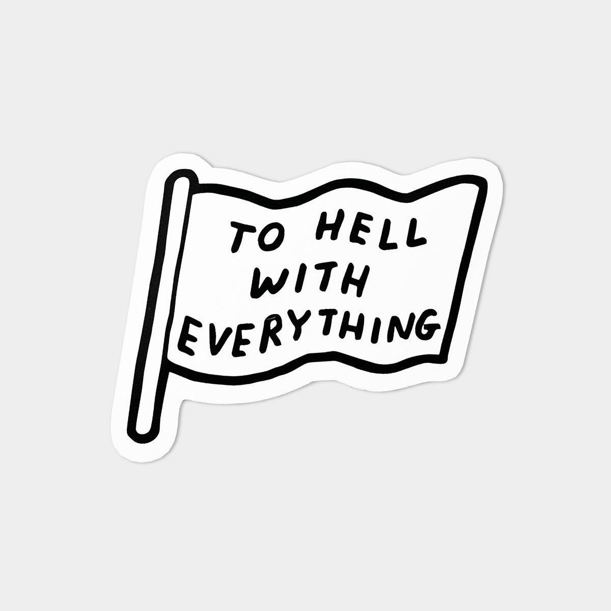 David Shrigley Stupid Decisions Sticker Pack (3pcs) By Penny Black