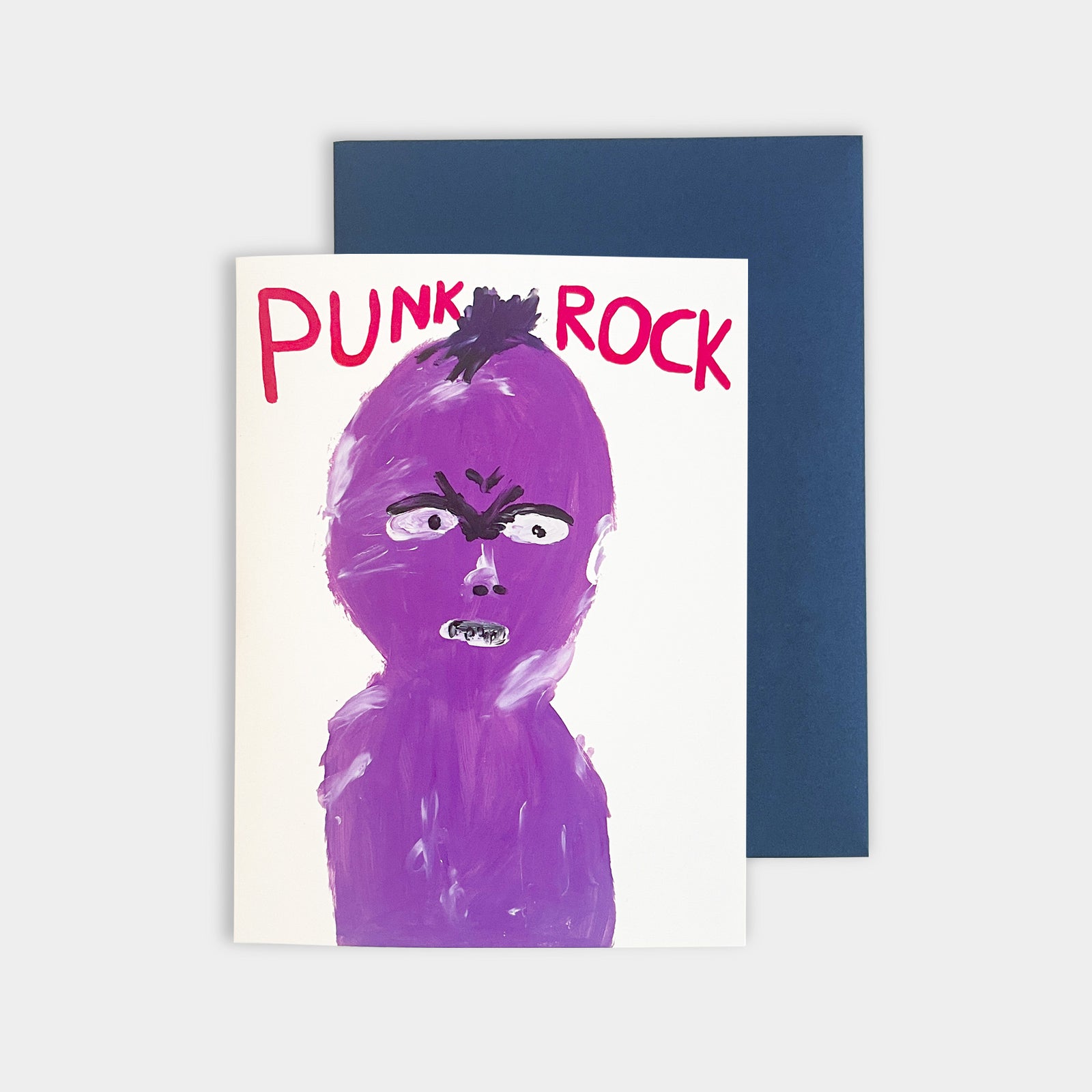 David Shrigley Punk Rock Musical Card By Penny Black