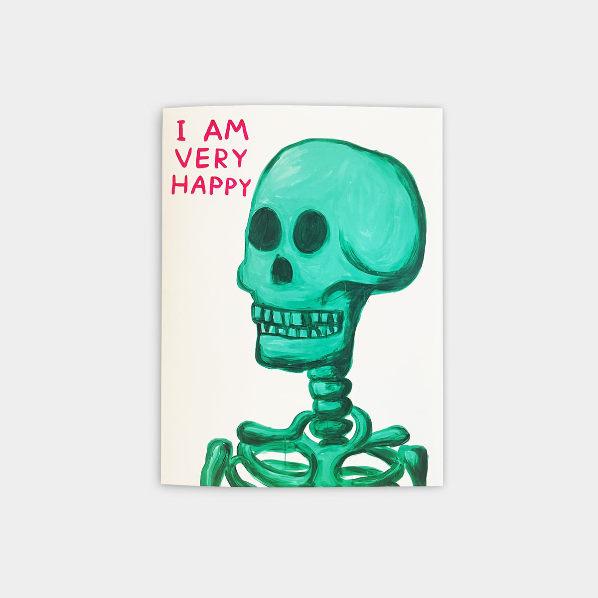 David Shrigley I Am Very Happy Musical Card By Penny Black
