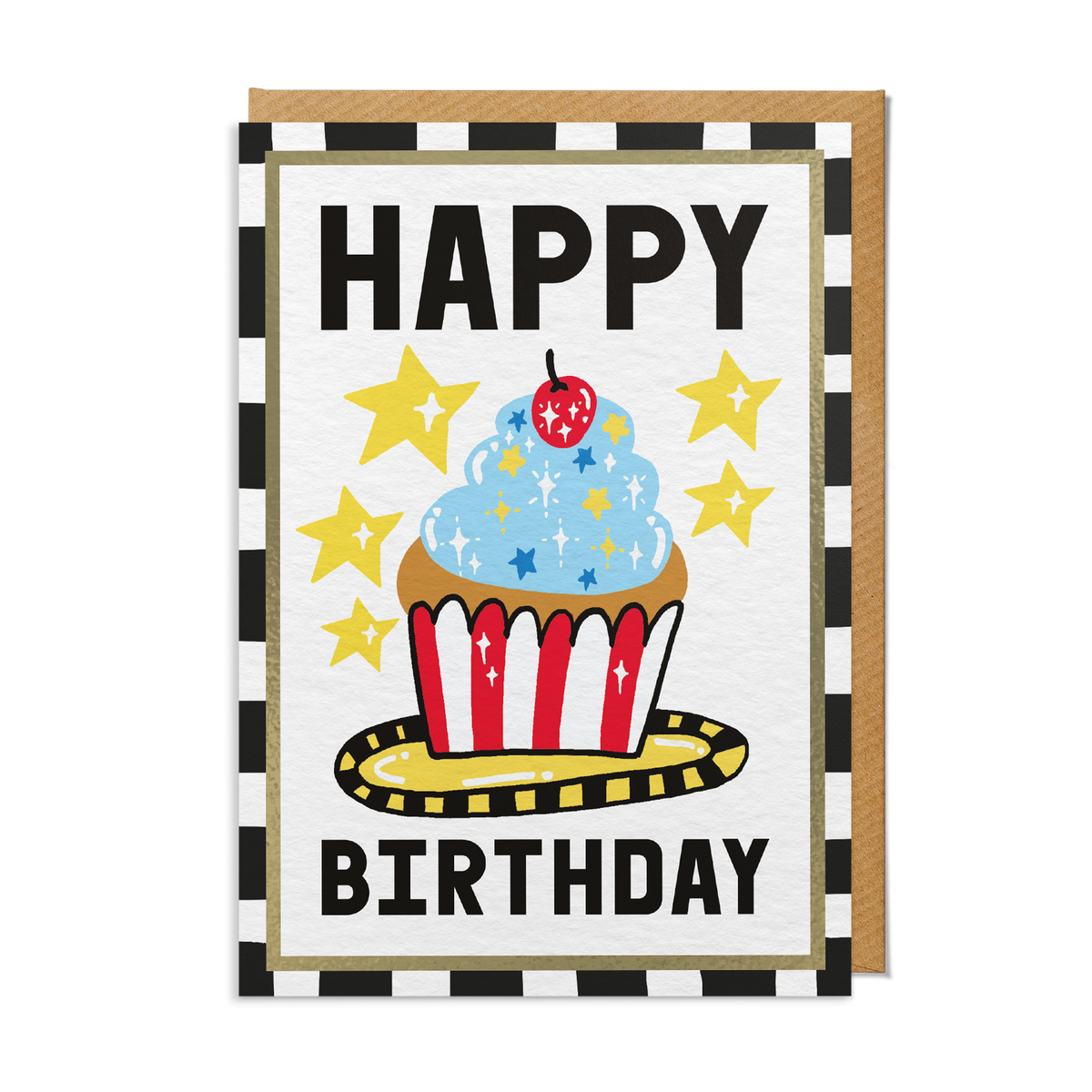 Sparkly Cupcake Birthday Card by penny black