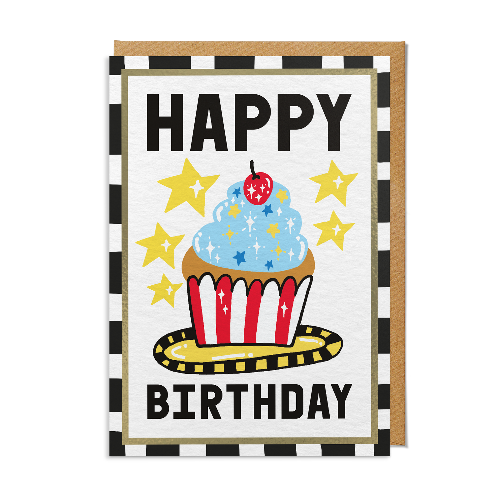 Sparkly Cupcake Birthday Card by penny black