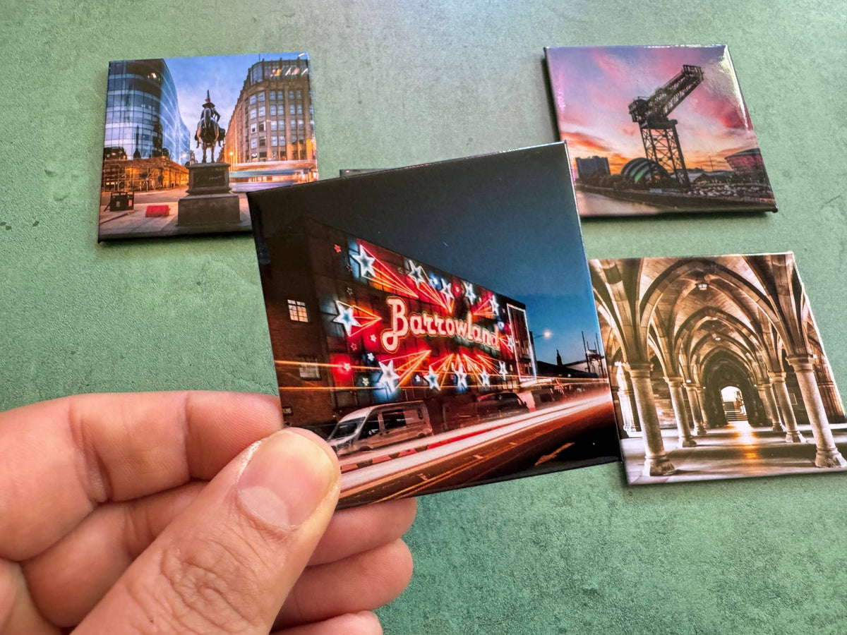 Glasgow Barrowland Light Trails Magnet