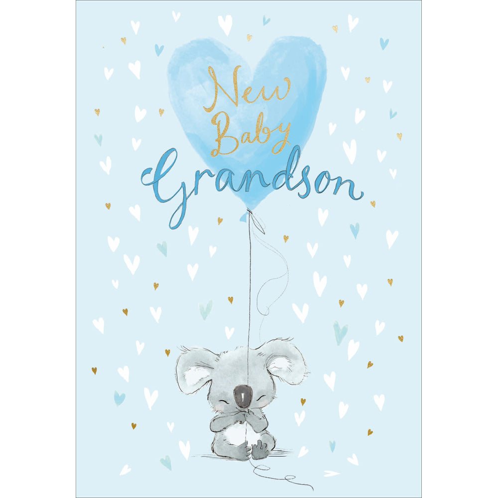 Koala New Baby Grandson Card from Penny Black