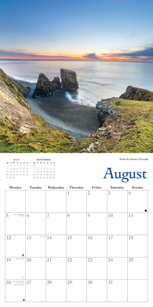 2024 Beautiful Wales Calendar