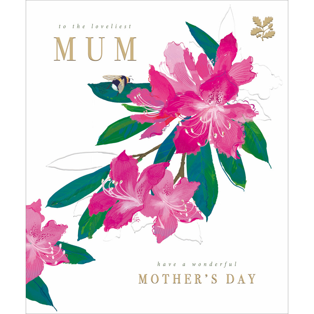 Lady Armstrong Rhododendron Mother&#39;s Day Card by penny black