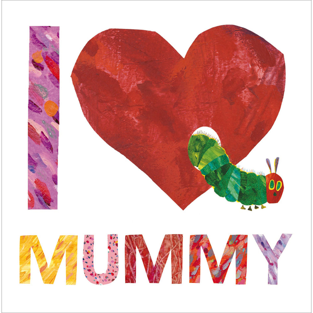 I Heart Mummy Hungry Caterpillar Mother&#39;s Day Card by penny black