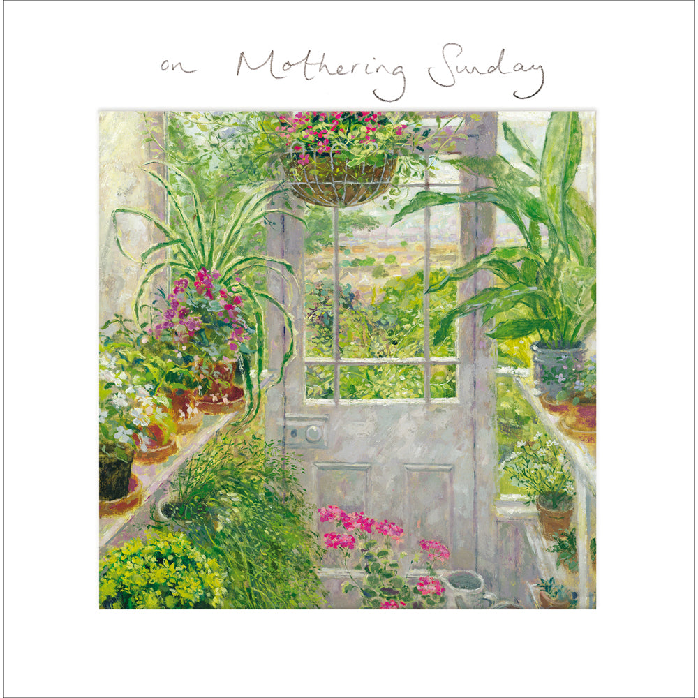 Bountiful Greenhouse Art Mothering Sunday Card by penny black