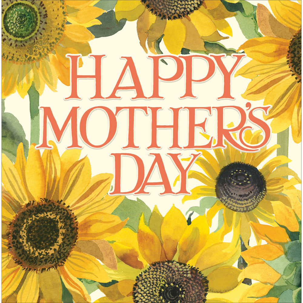Sunflowers Emma Bridgewater Art Mother's Day Card by penny black