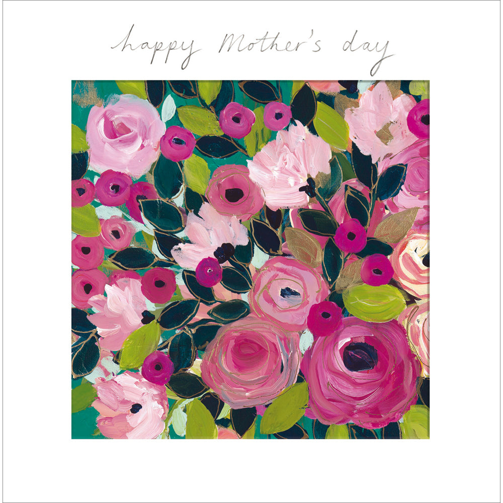 Poppy Bouquet Art Mother's Day Card by penny black