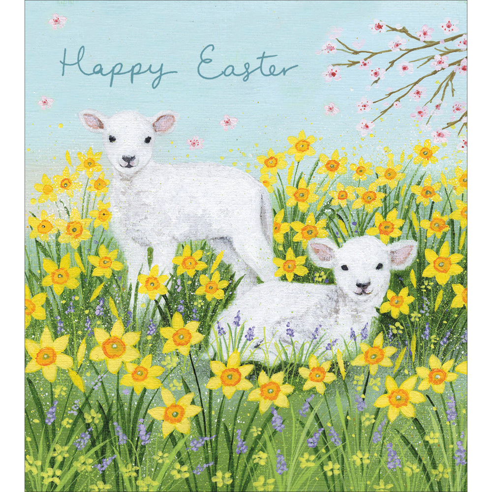 Sweet Spring Lambs Easter Cards 5 Pack by penny black