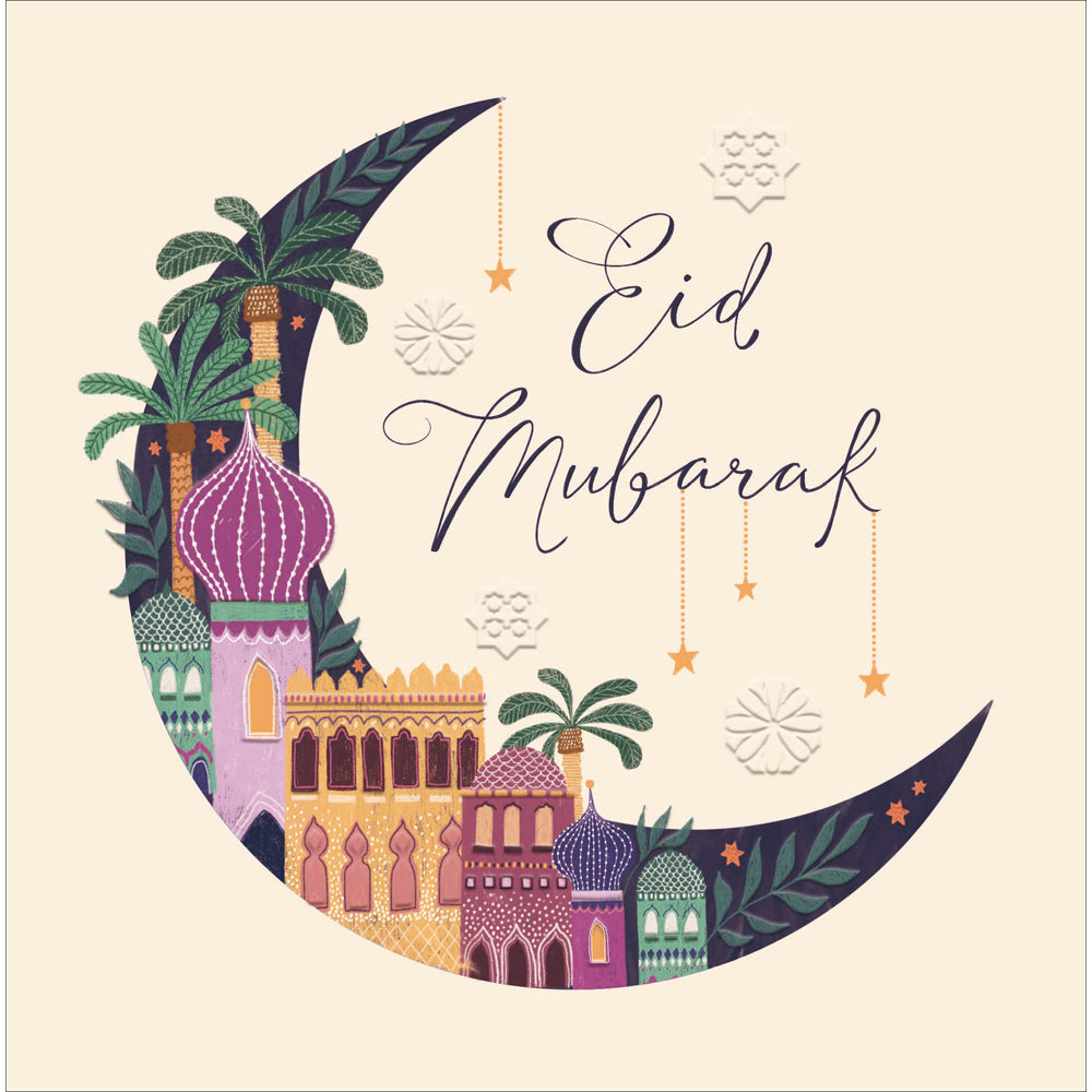 Crescent Moon Eid Celebration Card by penny black