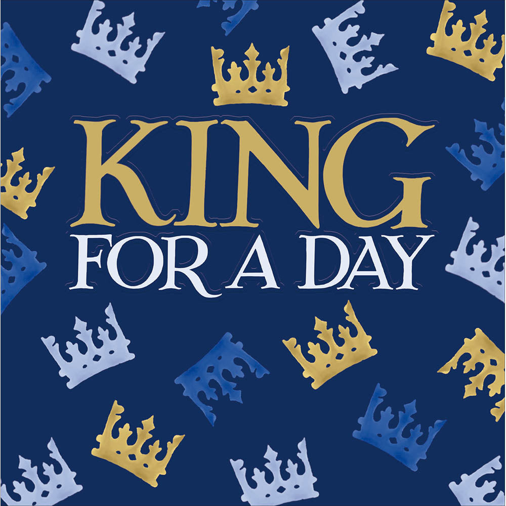 King for a Day Emma Bridgewater Father's Day Card by penny black
