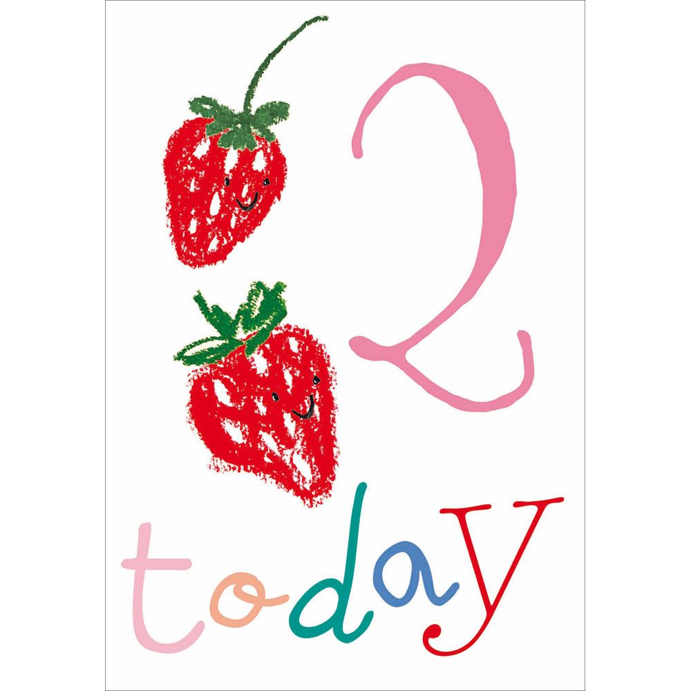 2 Today Strawberries Birthday Card from Penny Black