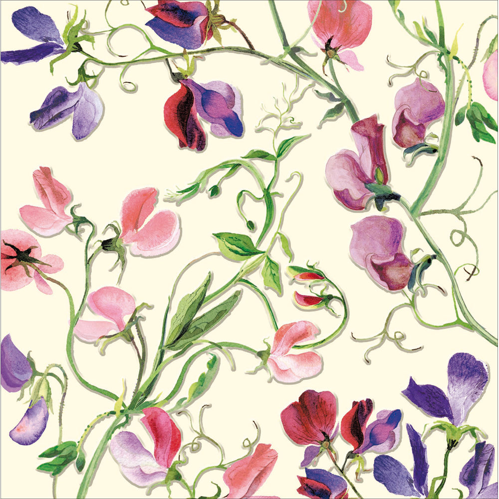 Sweet Peas Emma Bridgewater Art Card from Penny Black