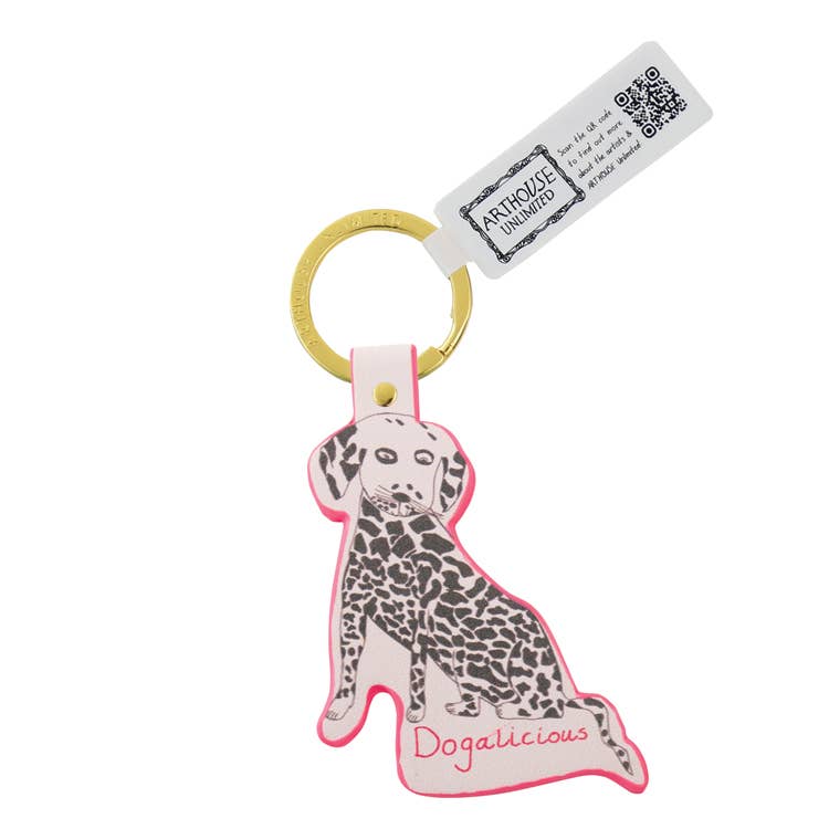 Arthouse Unlimited Dogalicious Keyring By Penny Black