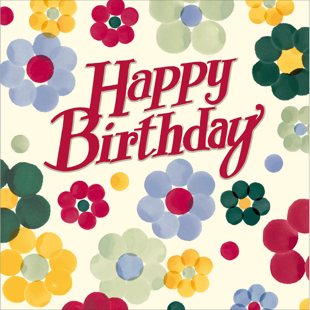 Retro Flowerhead Emma Bridgewater Birthday Card from Penny Black