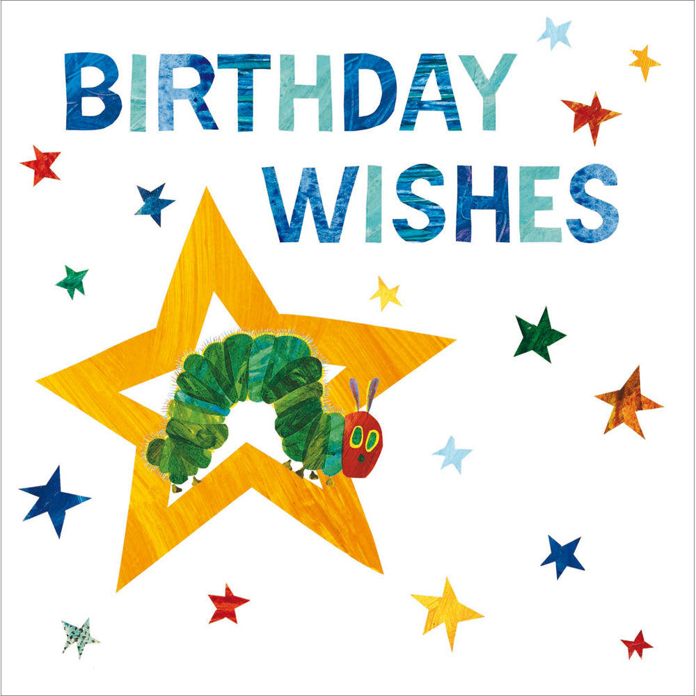 A Very Hungry Caterpillar Star Birthday Card from Penny Black