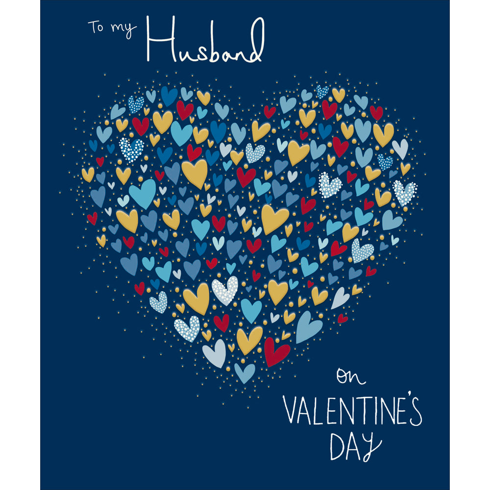 Husband Love Cloud Valentine Card by penny black