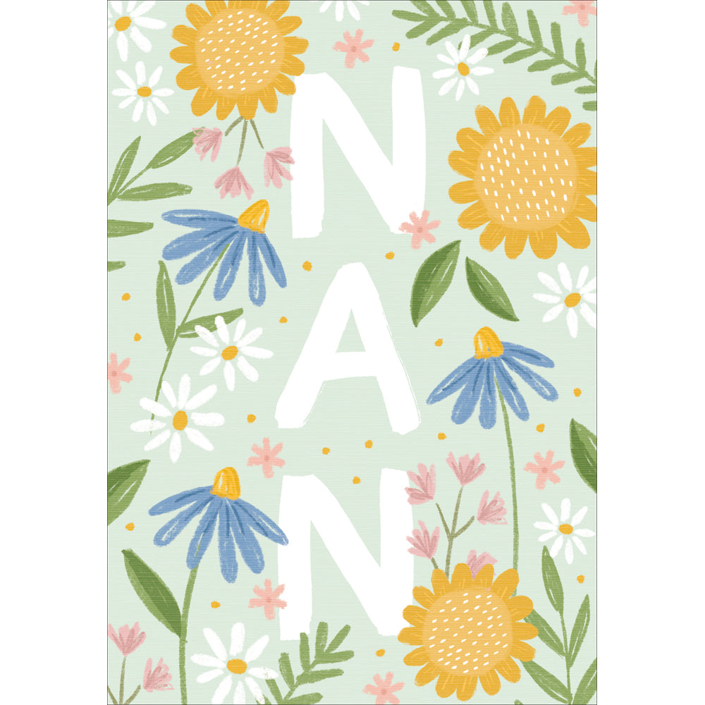 Sunflowers Nan Mother's Day Card by penny black