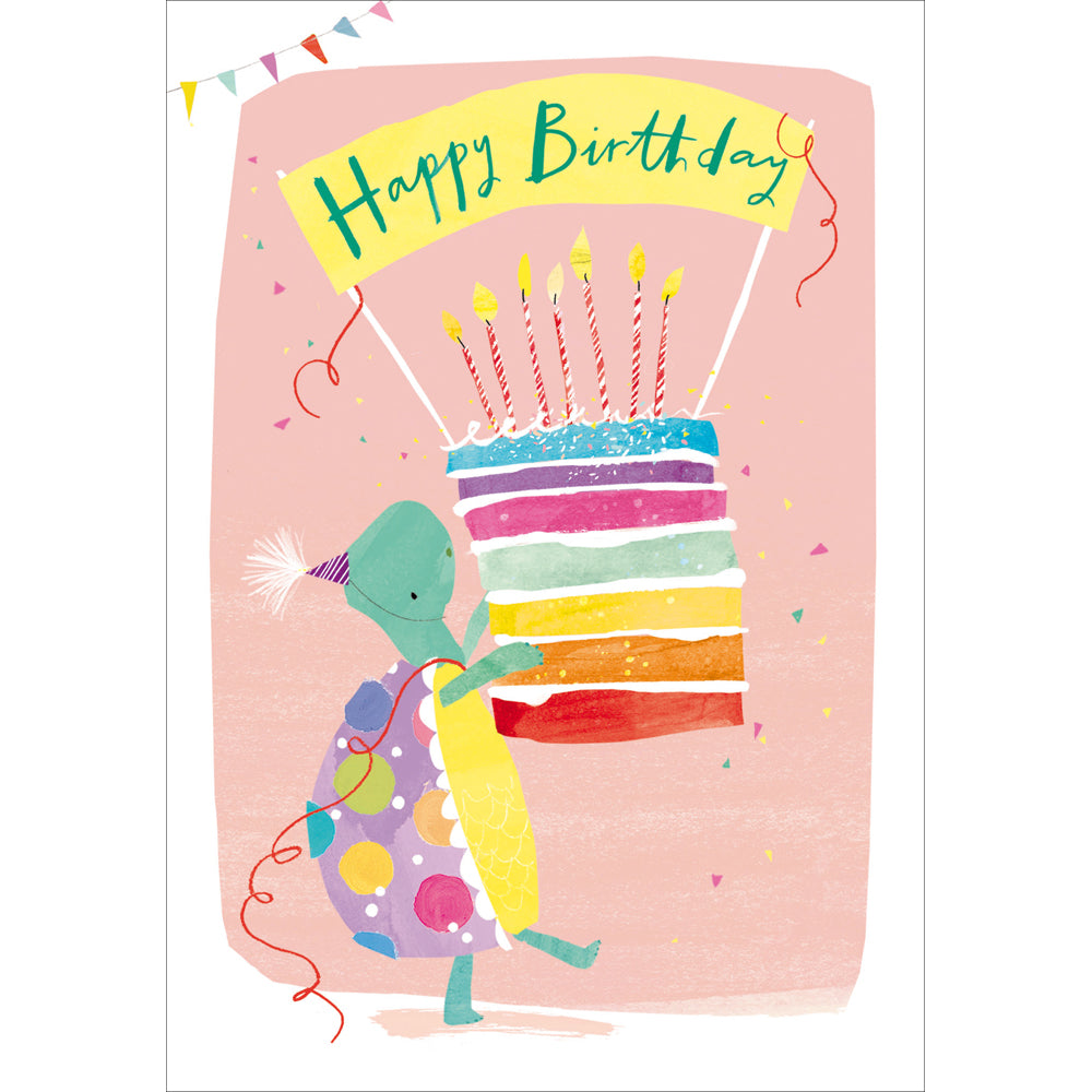 Party Tortoise Children&#39;s Birhday Card from Penny Black