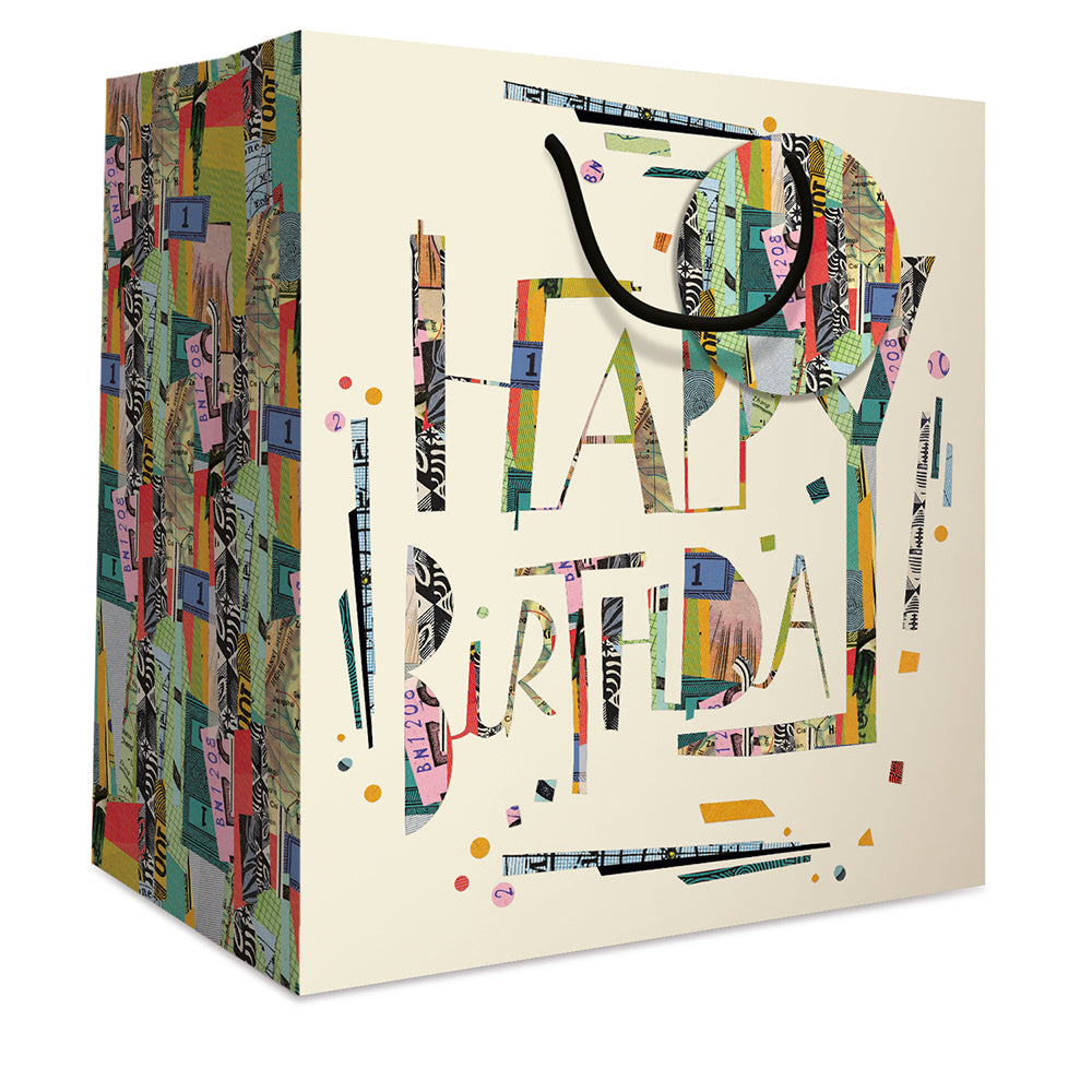 Mambo Happy Birthday Medium Gift Bag By Penny Black
